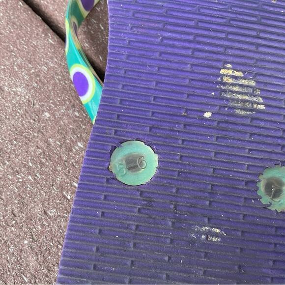 VERA BRADLEY Heather  Flip Flops - Picture 6 of 9